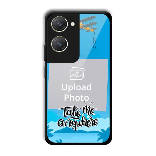 Take Me Anywhere Travel Customized Printed Back Cover for Vivo T3 Lite 5G