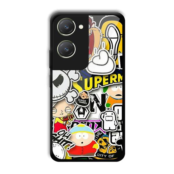 Cartoons Phone Customized Printed Back Cover for Vivo T3 Lite 5G