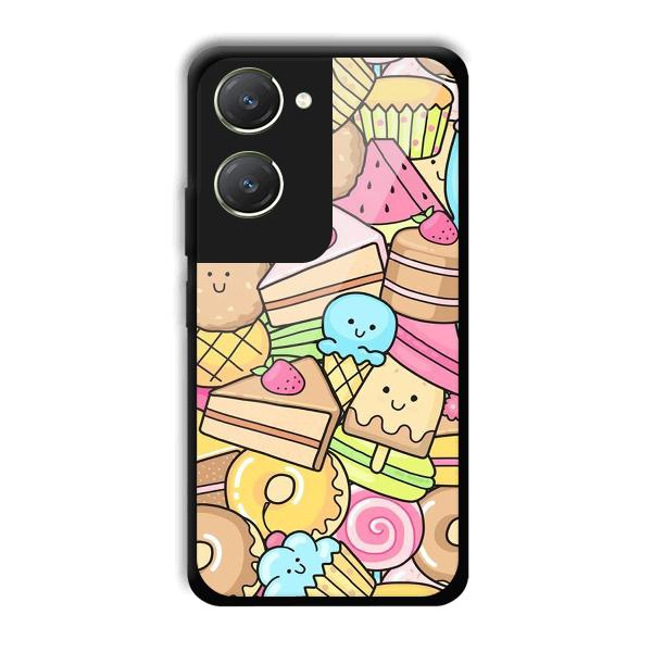 Love Desserts Phone Customized Printed Back Cover for Vivo T3 Lite 5G