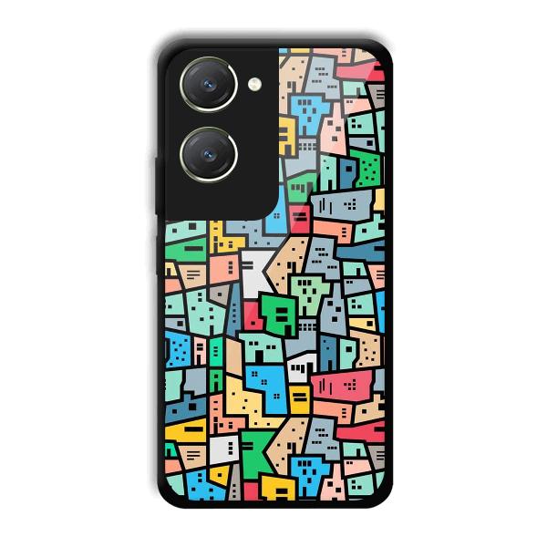 Small Homes Phone Customized Printed Back Cover for Vivo T3 Lite 5G