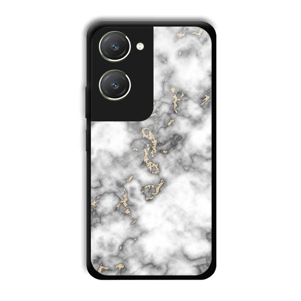 Grey White Design Phone Customized Printed Back Cover for Vivo T3 Lite 5G