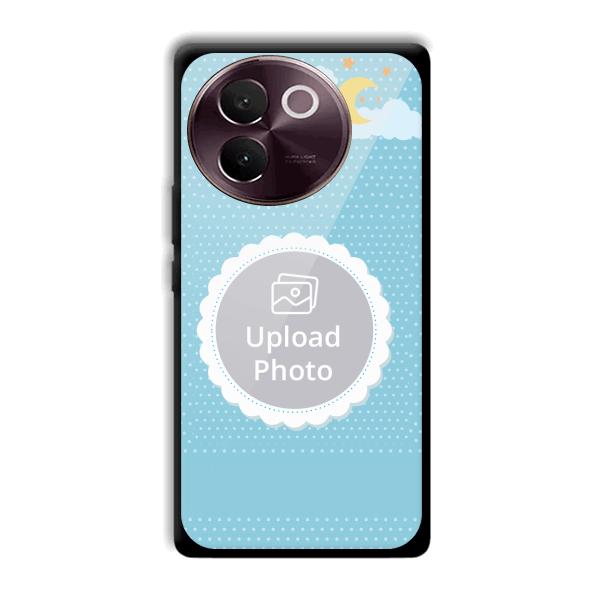 Circle Customized Printed Back Cover for Vivo V30e