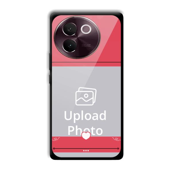 Hearts & Arrow Customized Printed Back Cover for Vivo V30e
