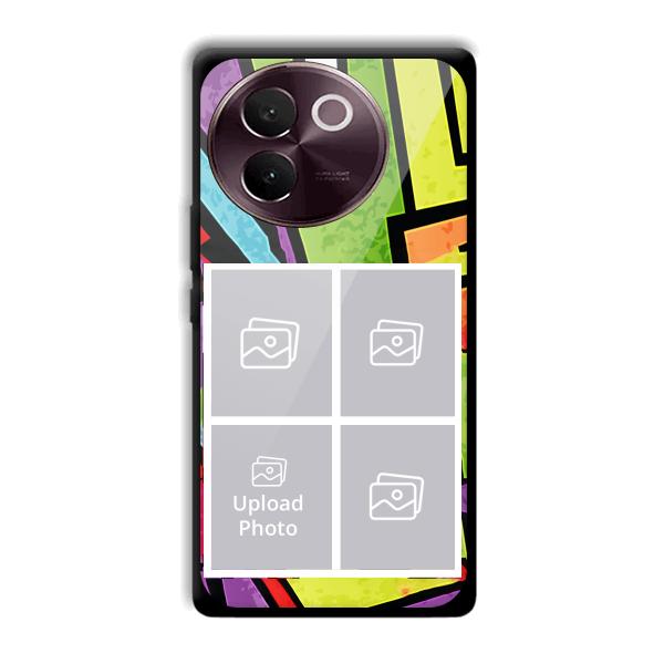 Pop of Colors Customized Printed Back Cover for Vivo V30e