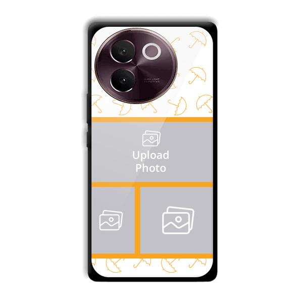 Umbrellas Customized Printed Back Cover for Vivo V30e