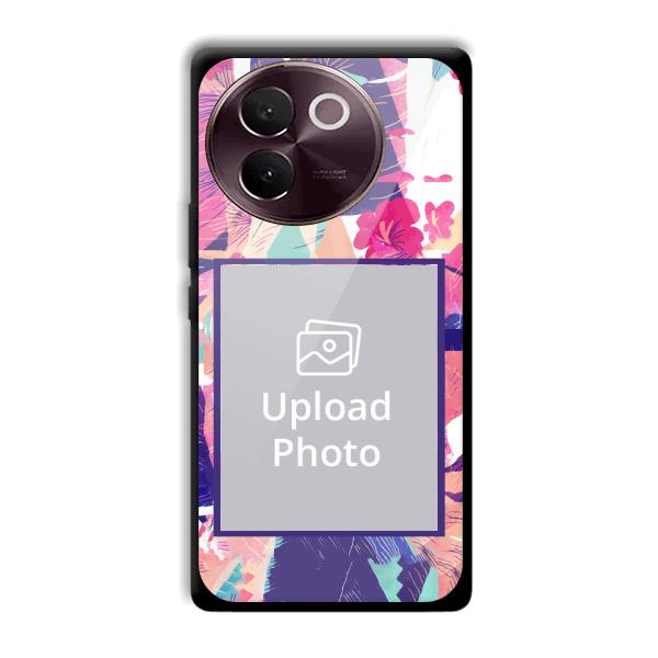 Palm Leaves Customized Printed Back Cover for Vivo V30e