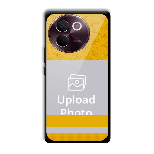 Mustard Flowers Customized Printed Back Cover for Vivo V30e