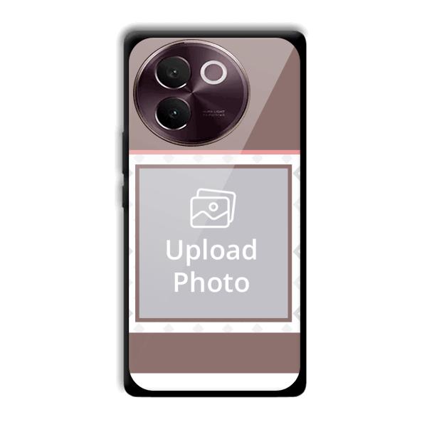 Frame Customized Printed Back Cover for Vivo V30e
