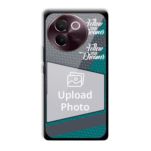 Follow Your Dreams Customized Printed Back Cover for Vivo V30e