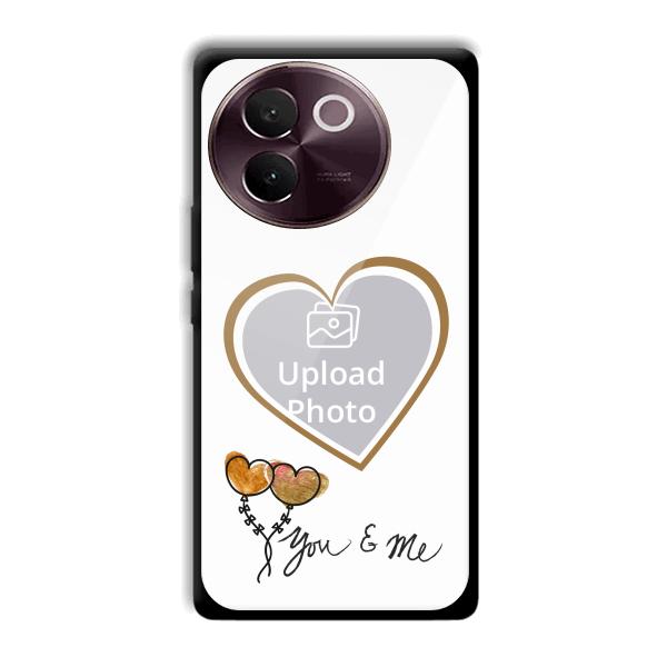 You & Me Customized Printed Back Cover for Vivo V30e