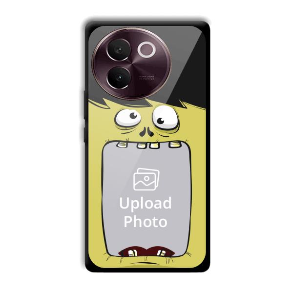 Green Monster Customized Printed Back Cover for Vivo V30e