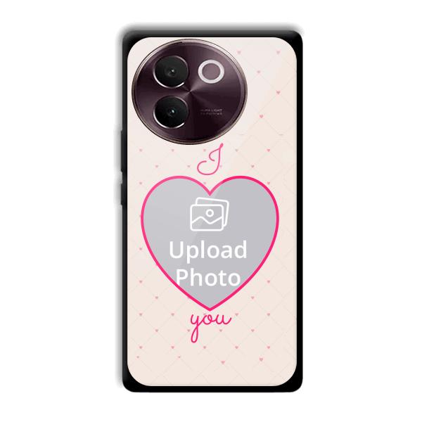 I Love You Customized Printed Back Cover for Vivo V30e