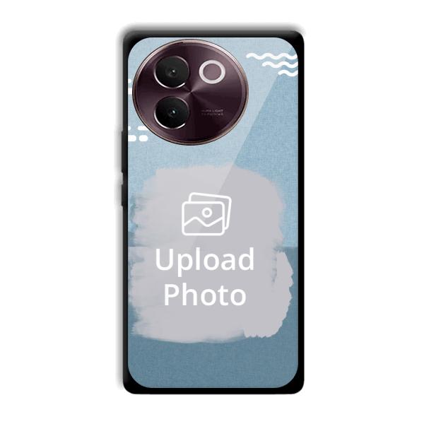 Waves Customized Printed Back Cover for Vivo V30e