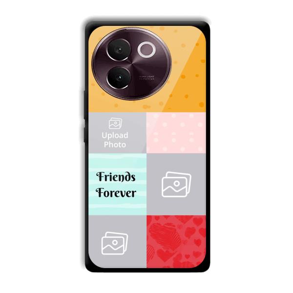 Friends Family Customized Printed Back Cover for Vivo V30e