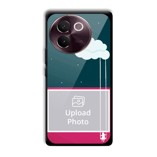 On The Clouds Customized Printed Back Cover for Vivo V30e