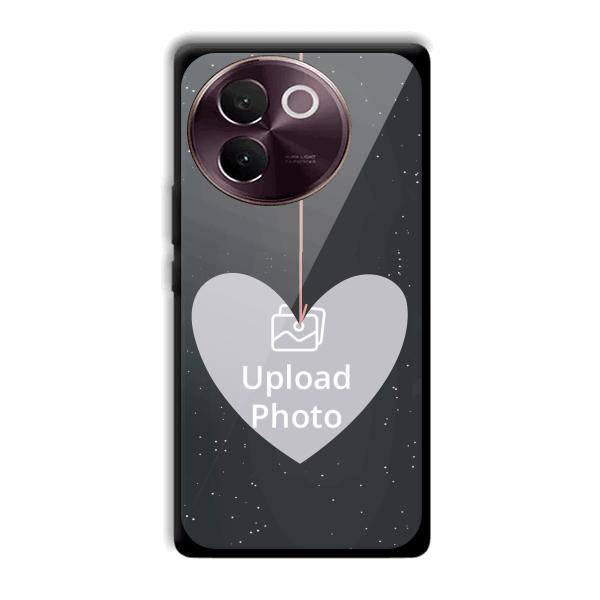Hearts Customized Printed Back Cover for Vivo V30e