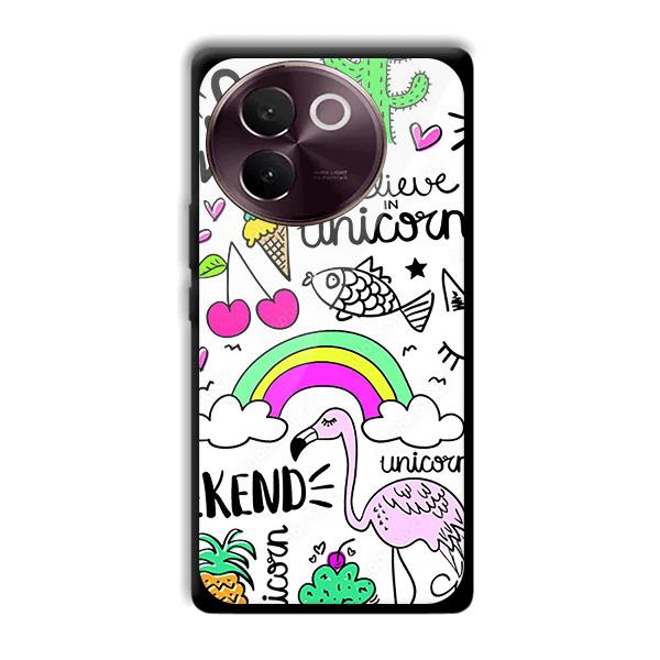 Stay Wild Phone Customized Printed Back Cover for Vivo V30e