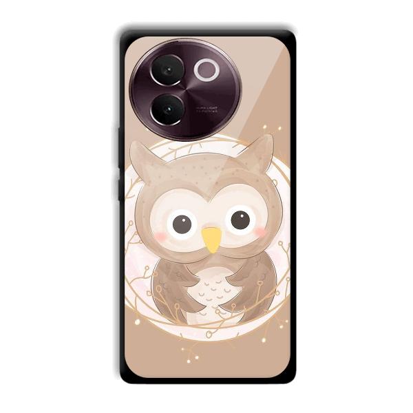 Owlet Phone Customized Printed Back Cover for Vivo V30e