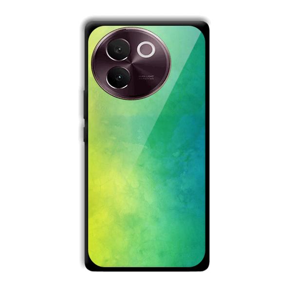 Green Pattern Phone Customized Printed Back Cover for Vivo V30e