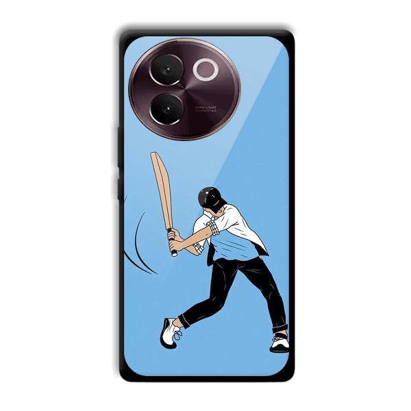 Cricketer Phone Customized Printed Back Cover for Vivo V30e