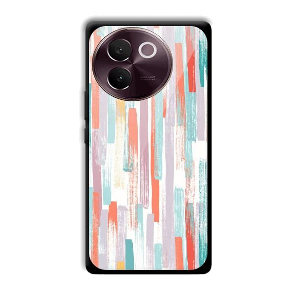 Light Paint Stroke Phone Customized Printed Back Cover for Vivo V30e