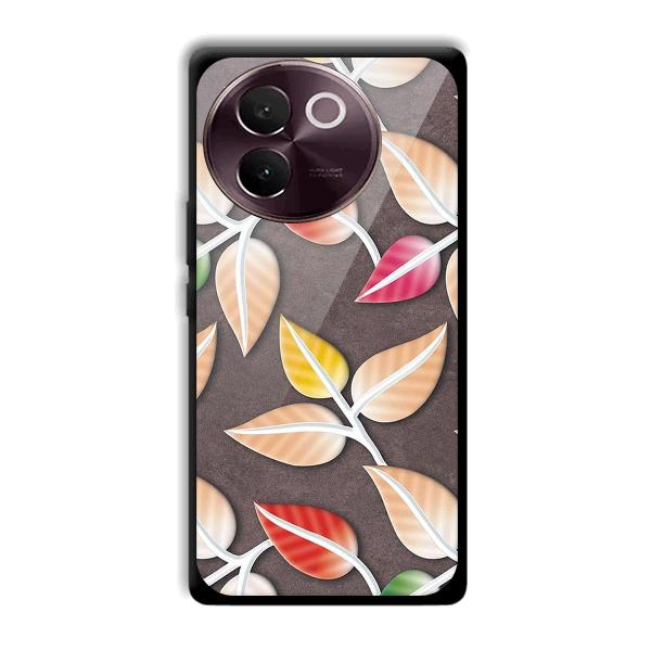 Leaves Phone Customized Printed Back Cover for Vivo V30e