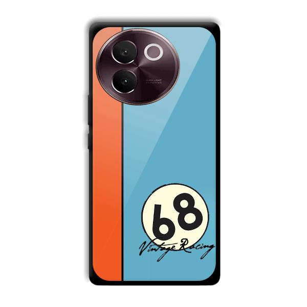 Vintage Racing Phone Customized Printed Back Cover for Vivo V30e
