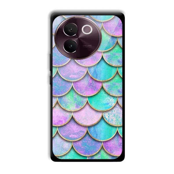 Mermaid Design Phone Customized Printed Back Cover for Vivo V30e