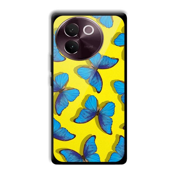 Butterflies Phone Customized Printed Back Cover for Vivo V30e