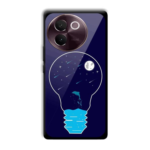Night Bulb Phone Customized Printed Back Cover for Vivo V30e
