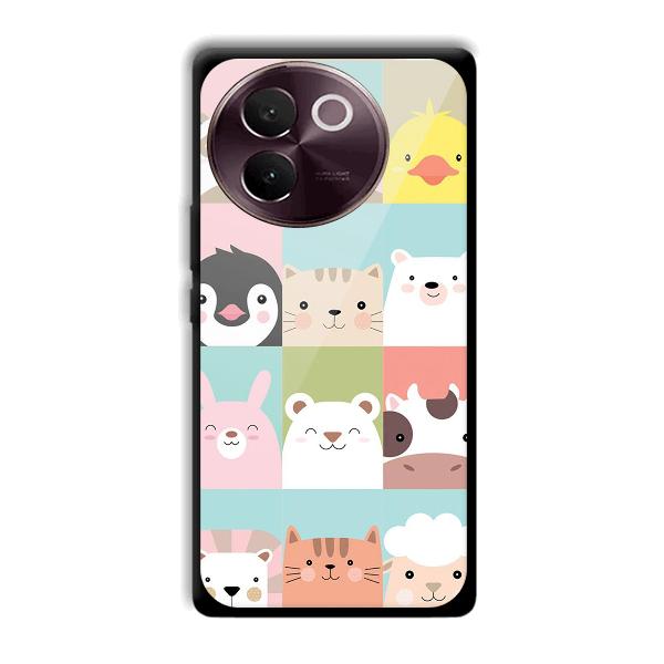 Kittens Phone Customized Printed Back Cover for Vivo V30e