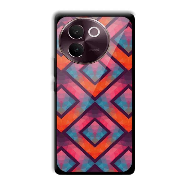Colorful Boxes Phone Customized Printed Back Cover for Vivo V30e