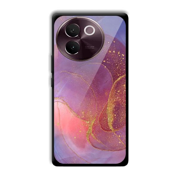 Sparkling Marble Phone Customized Printed Back Cover for Vivo V30e
