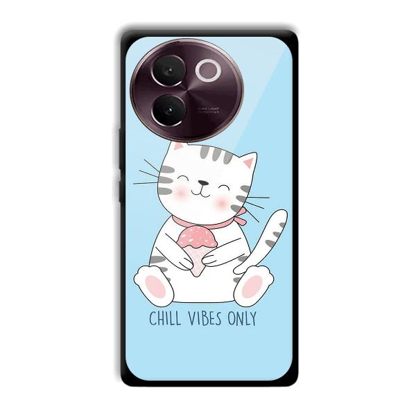 Chill Vibes Phone Customized Printed Back Cover for Vivo V30e