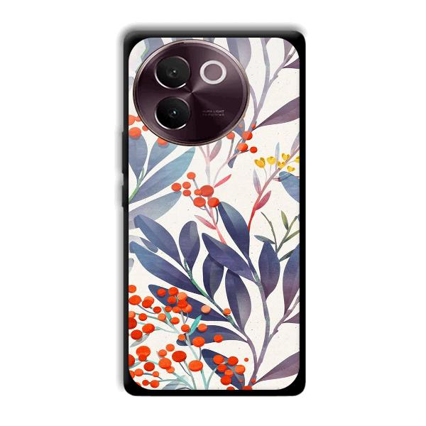 Cherries Phone Customized Printed Back Cover for Vivo V30e