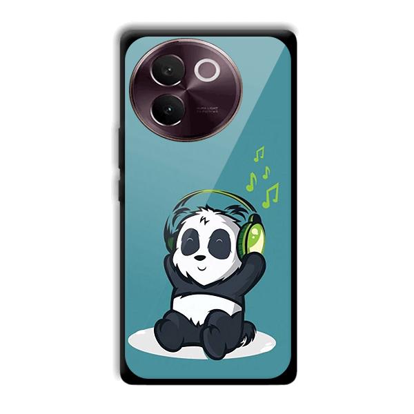 Panda Phone Customized Printed Back Cover for Vivo V30e