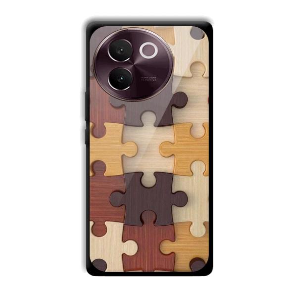 Puzzle Phone Customized Printed Back Cover for Vivo V30e