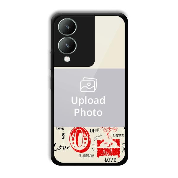 LOVE Customized Printed Back Cover for Vivo Y17s