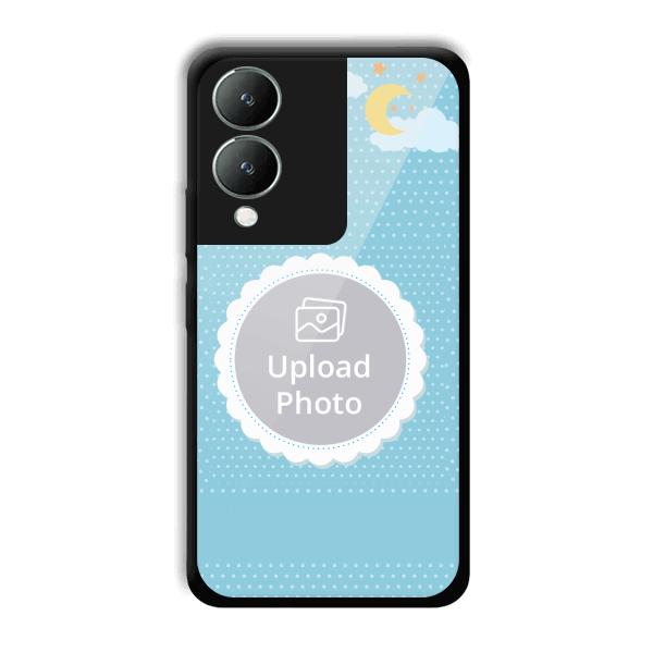 Circle Customized Printed Back Cover for Vivo Y17s