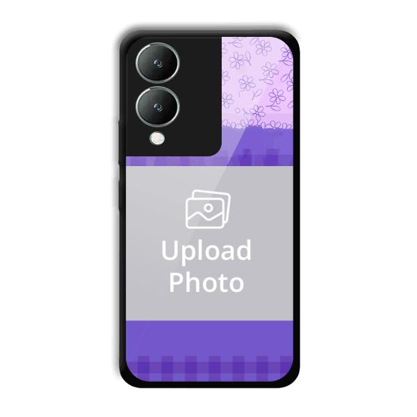 Cute Flowers Customized Printed Back Cover for Vivo Y17s