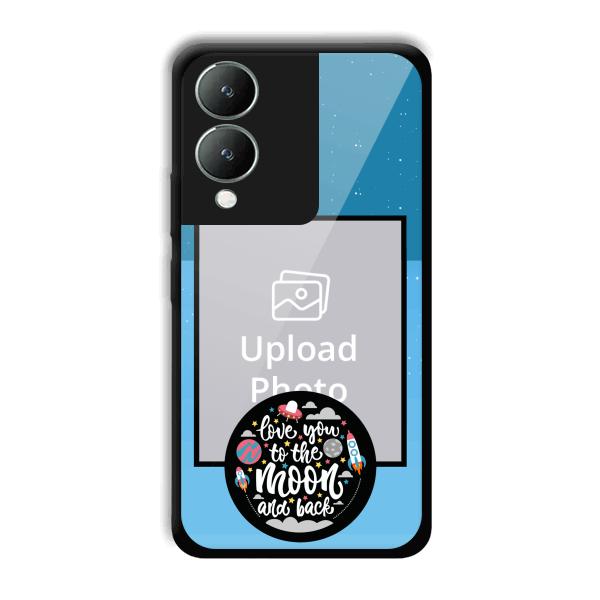 Love You Customized Printed Back Cover for Vivo Y17s