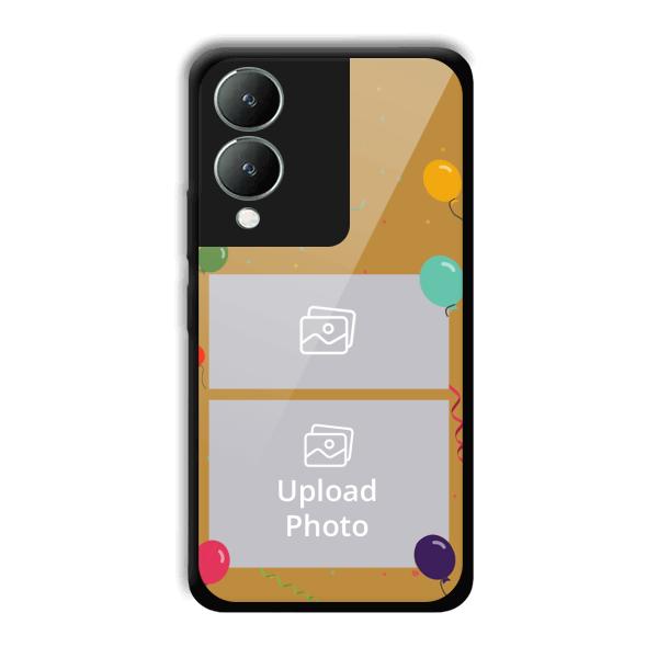 Balloons Customized Printed Back Cover for Vivo Y17s