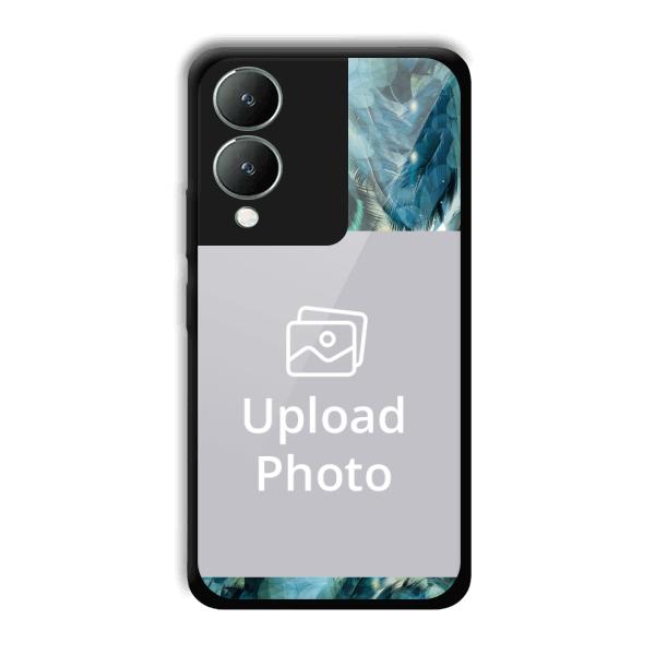 Peacock's Feathers Customized Printed Back Cover for Vivo Y17s