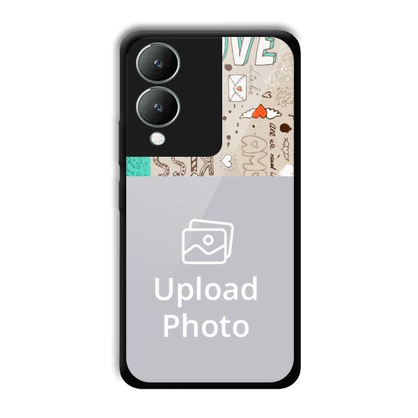 Love Customized Printed Back Cover for Vivo Y17s