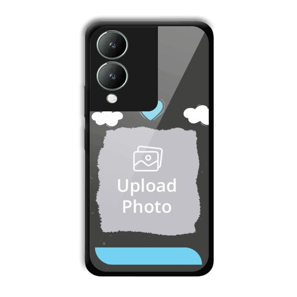Love & Clouds Customized Printed Back Cover for Vivo Y17s