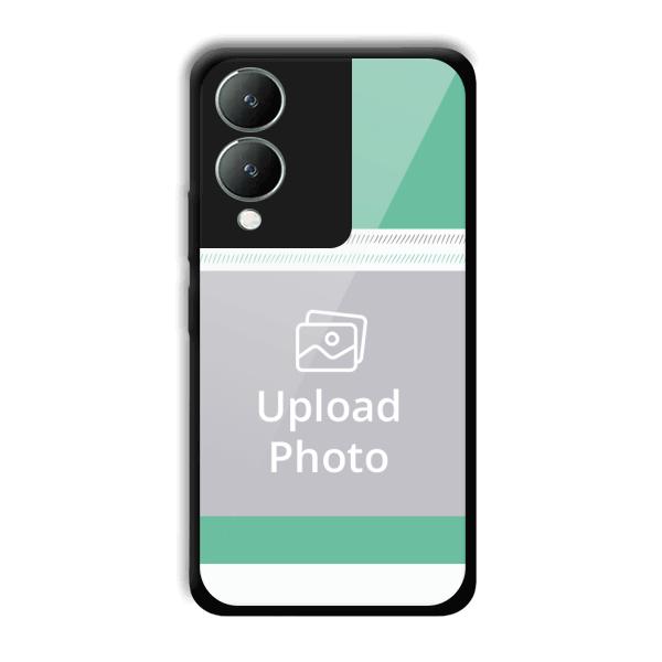 Sea Green Customized Printed Back Cover for Vivo Y17s