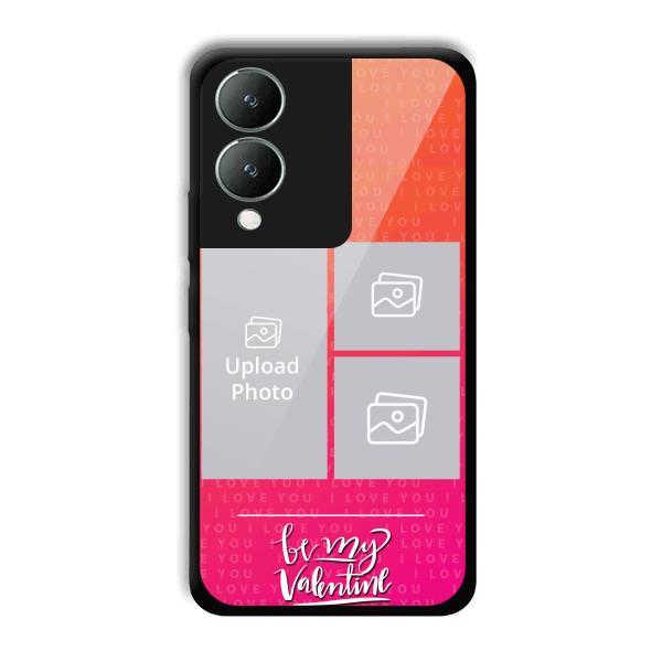 To My Valentine Customized Printed Back Cover for Vivo Y17s