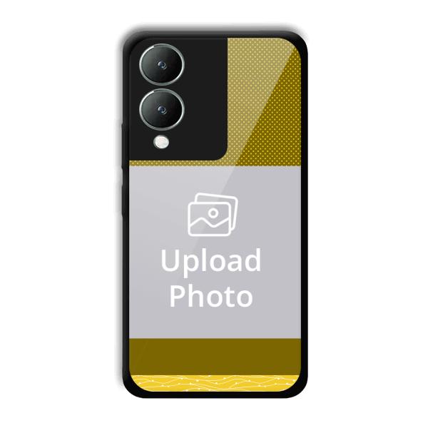 Yellowish Design Customized Printed Back Cover for Vivo Y17s