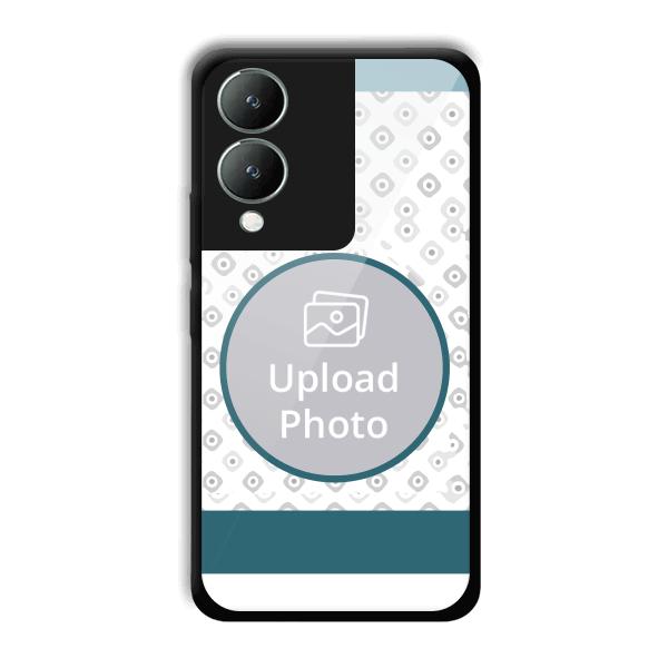 Circle Customized Printed Back Cover for Vivo Y17s
