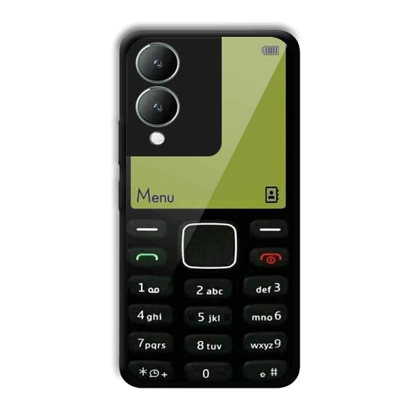 Nokia Feature Phone Customized Printed Back Cover for Vivo Y17s